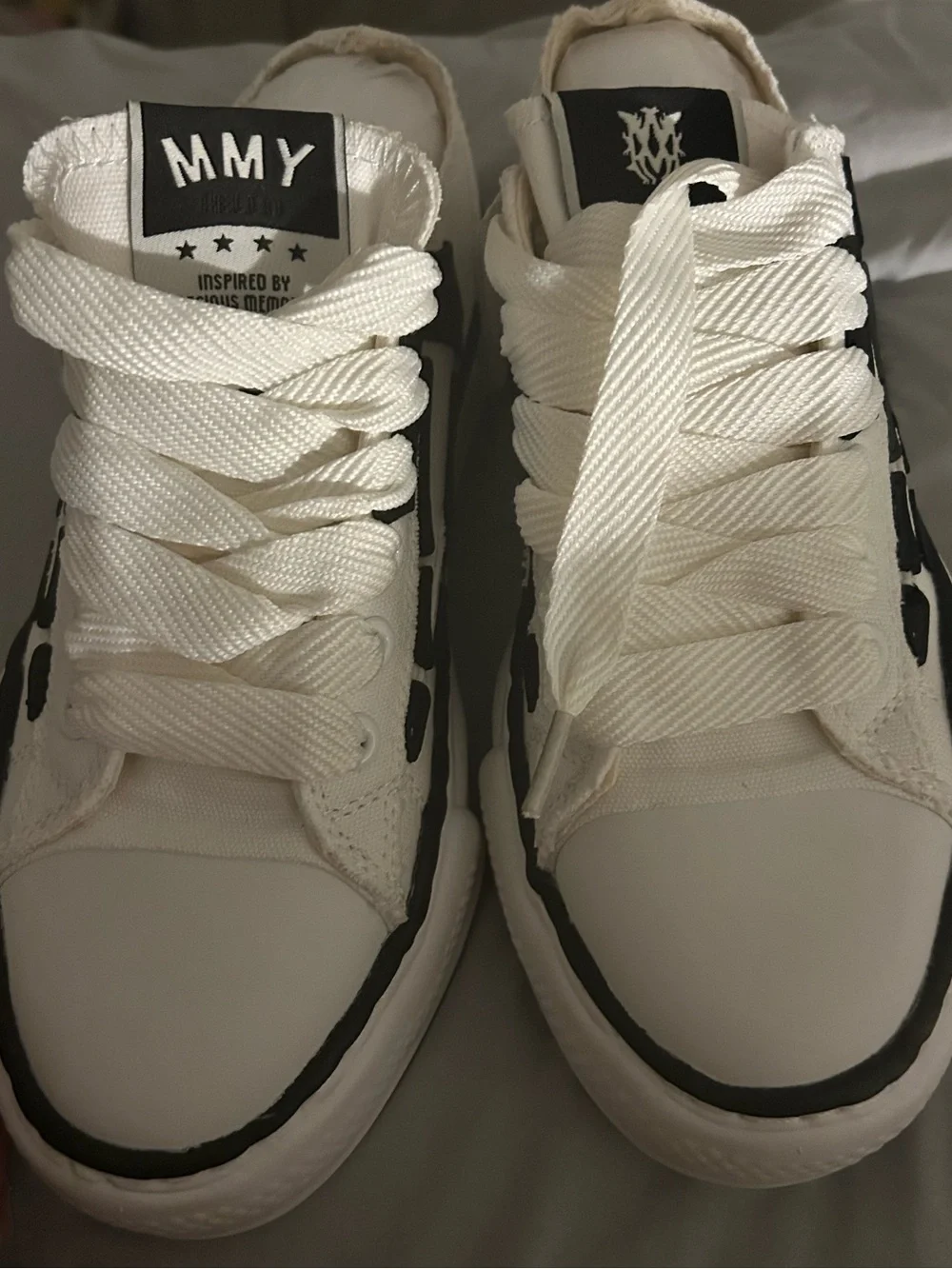 White Low-Top Men’s Sneakers